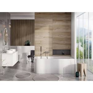 Ванна из Xonix Balteco Leon cо скругленным краем